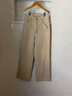Mollusk Surf Shop Painter Pants in “Natural”